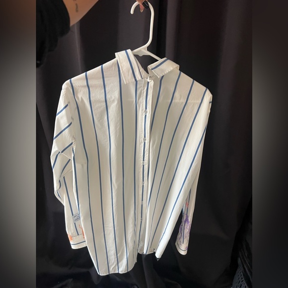 Lanvin x Gallery Dept. Patchwork Shirt With Paint Marks. Worn once - Picture 3 of 12